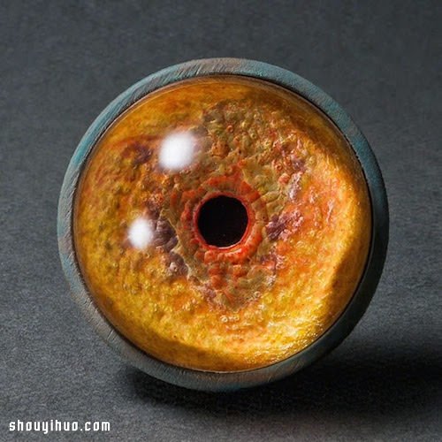 超写实绘画:充满迷幻魅力的立体大眼睛