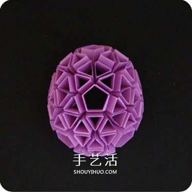 美轮美奂!Snapology蛋的折纸方法图解教程