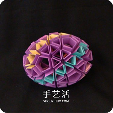 美轮美奂!Snapology蛋的折纸方法图解教程