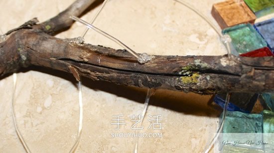 废品旧物再利用!自制创意春天风铃的教程