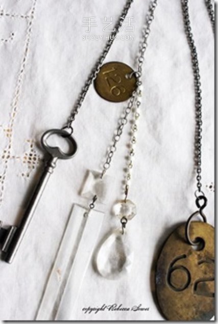 废品旧物再利用!自制创意春天风铃的教程