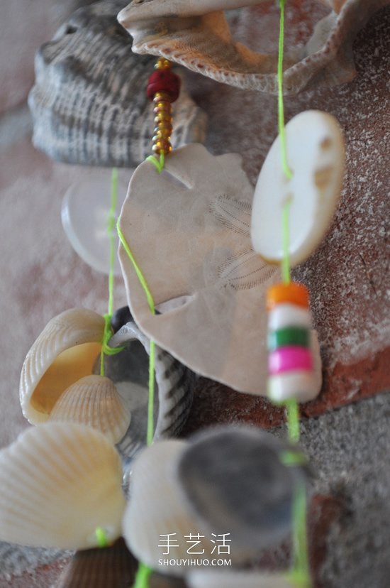 废品旧物再利用!自制创意春天风铃的教程