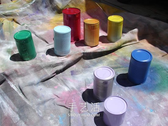 废品旧物再利用!自制创意春天风铃的教程