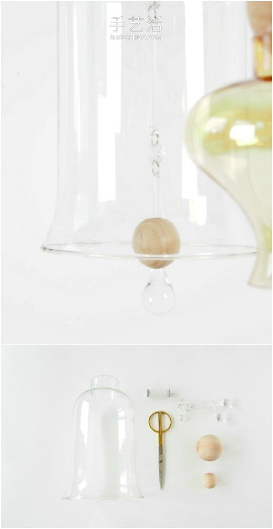 废品旧物再利用!自制创意春天风铃的教程