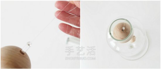 废品旧物再利用!自制创意春天风铃的教程