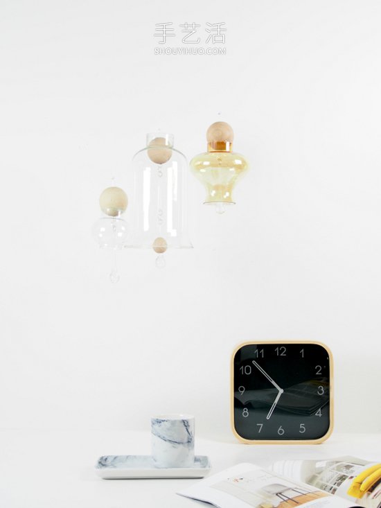 废品旧物再利用!自制创意春天风铃的教程