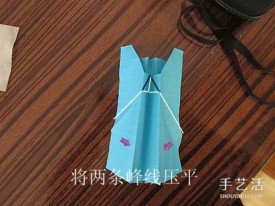 骷髅头的折纸方法图解 怎么折骷髅头的过程