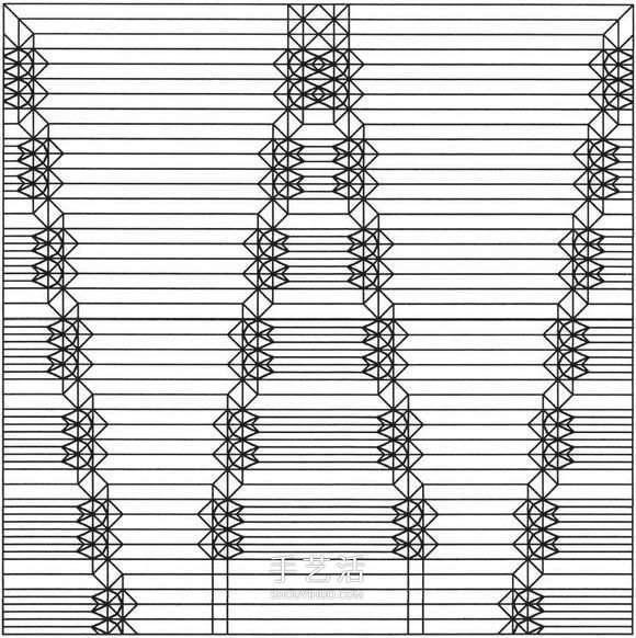 鲨鱼嘴的折纸方法图解 怎么折鲨鱼嘴步骤图