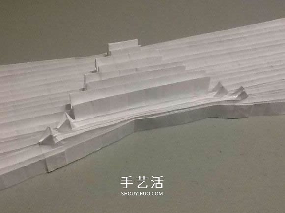 鲨鱼嘴的折纸方法图解 怎么折鲨鱼嘴步骤图