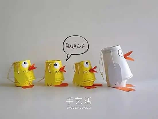 7个简单又可爱的幼儿园手工 让孩子变废为宝