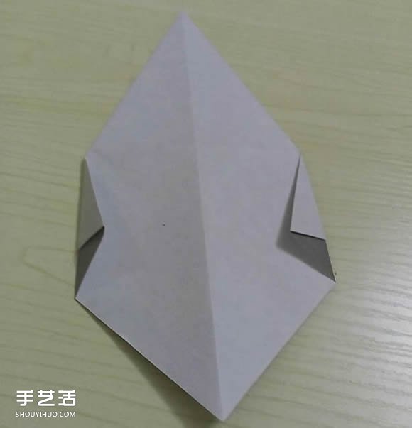 折纸折叠小刀的折法 手工折可折叠弹簧刀图解