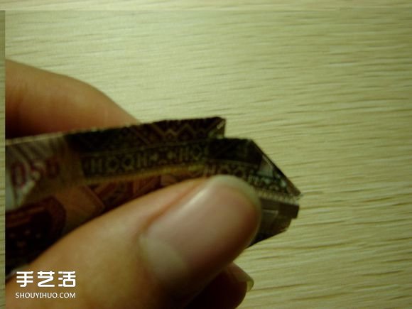 纸币折纸照相机图解 美金折相机的折法详解
