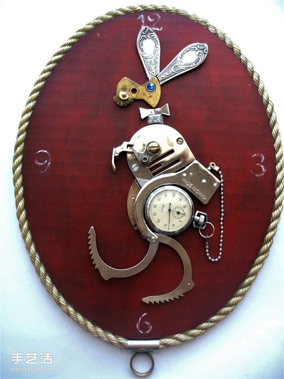 铁皮垃圾变蒸汽朋克动物 酷炫的变废为宝小玩意