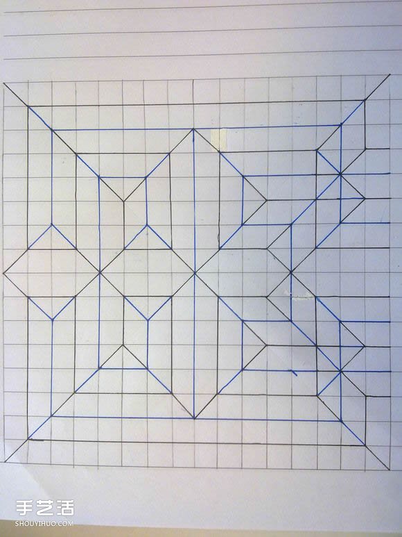 折纸初音未来的详细图解 初音未来的折法过程