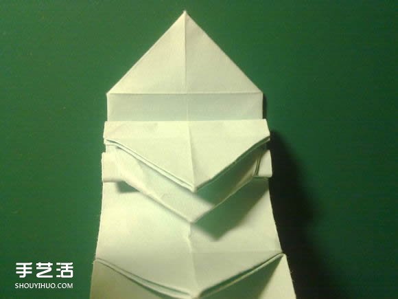 折纸初音未来的详细图解 初音未来的折法过程