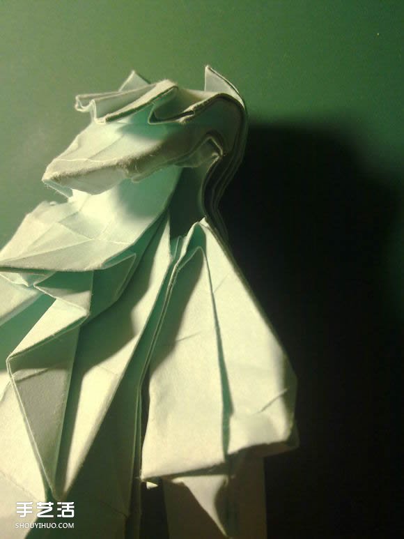 折纸初音未来的详细图解 初音未来的折法过程