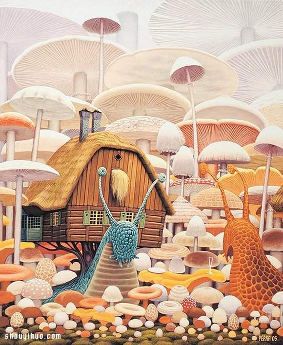Jacek Yerka 带你进入梦境般的插画世界!