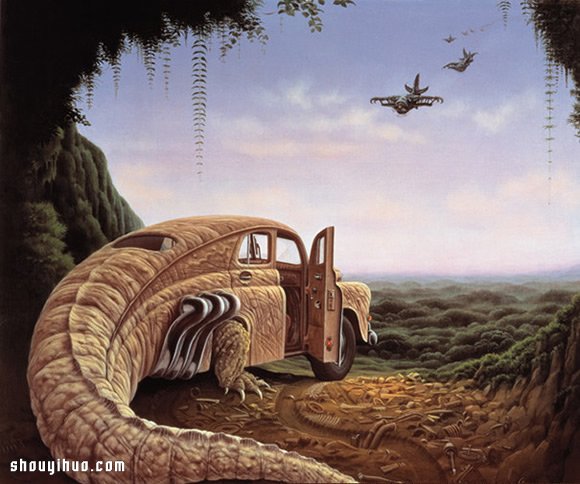 Jacek Yerka 带你进入梦境般的插画世界!