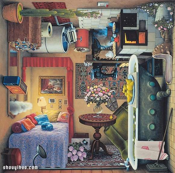 Jacek Yerka 带你进入梦境般的插画世界!
