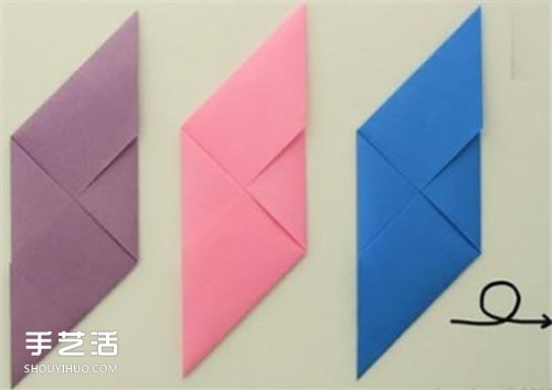 端午节纸粽子制作方法 手工折纸粽子步骤图