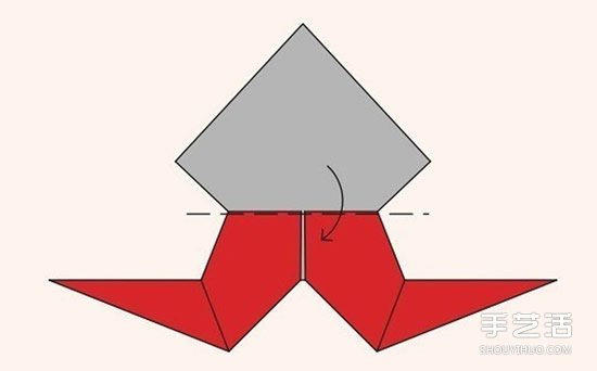 圣诞老人折纸步骤图 手工折纸圣诞老人教程