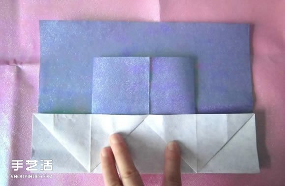 折纸钱包多层简单图解 详细钱包的折法图解