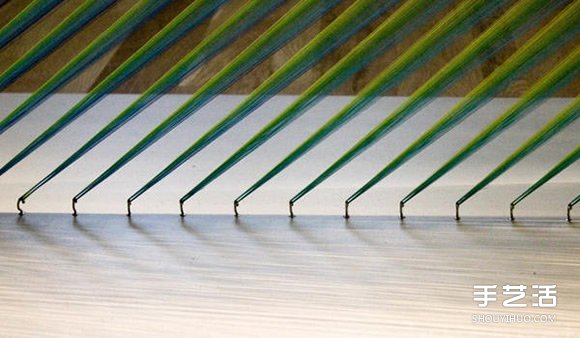 玩美视觉游戏!利用丝线DIY永不消失的彩虹