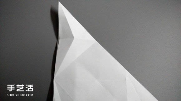 冰雪女王艾莎折纸图解 立体女性人物折纸教程
