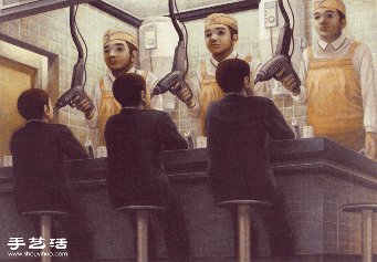 日本超现实主义画家石田彻也绘画作品欣赏