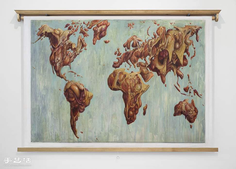 旧金山艺术家MICHAEL KERBOW超现实画作