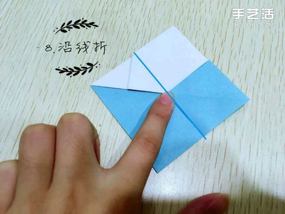 精灵球制作方法教程 手工折精灵球的折法图解