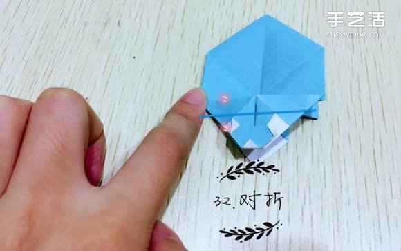 精灵球制作方法教程 手工折精灵球的折法图解