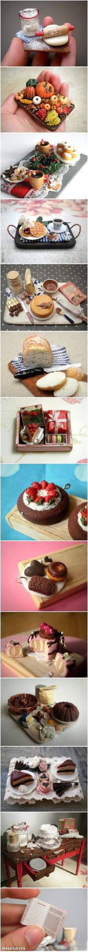 非常可爱的迷你手工艺品 带你进入微型世界