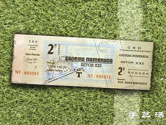 1930-2010的世界杯门票都长什么样?