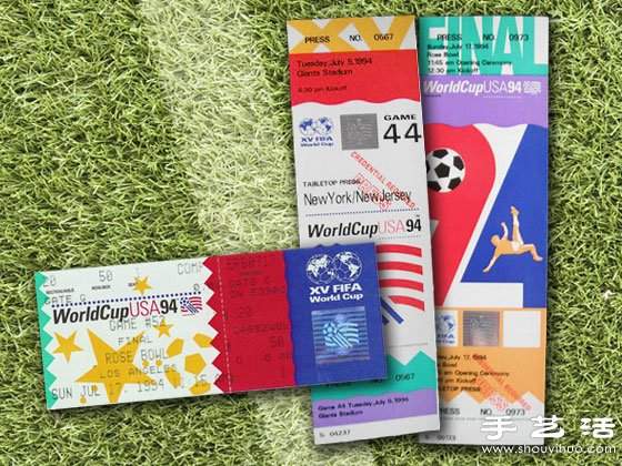 1930-2010的世界杯门票都长什么样?