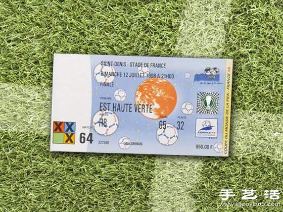 1930-2010的世界杯门票都长什么样?