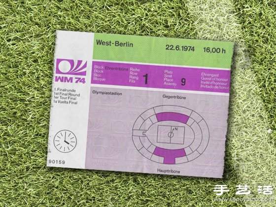 1930-2010的世界杯门票都长什么样?