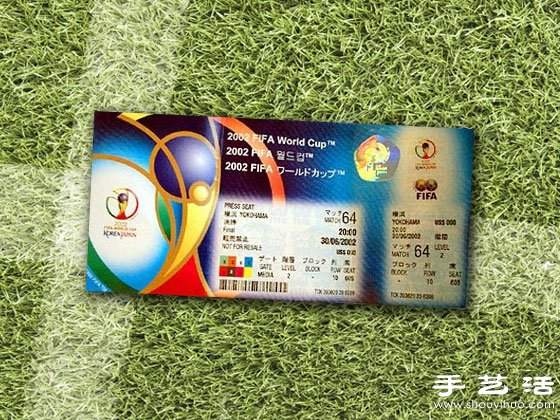 1930-2010的世界杯门票都长什么样?