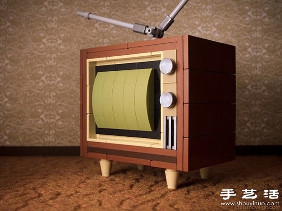 乐高积木DIY怀旧主题电子产品