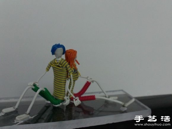 手工达人DIY电线小人的幸福生活