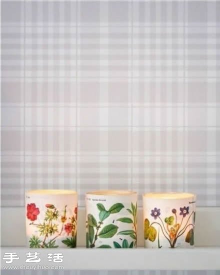 浪漫玻璃烛台手工制作图解教程