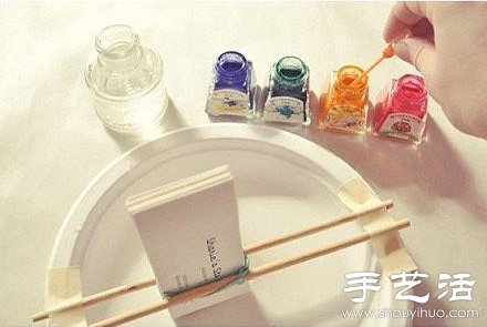 创意DIY个性彩虹名片