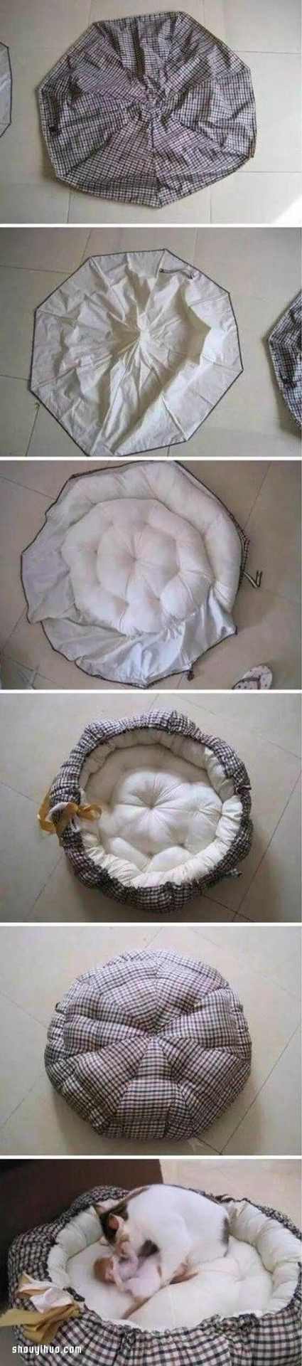 坏掉的伞废物利用小制作 雨伞阳伞再利用DIY