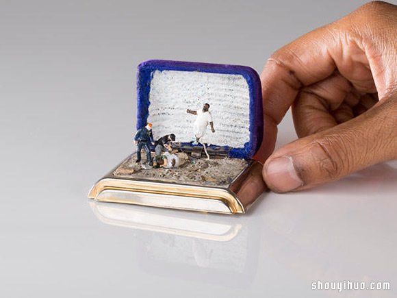 旧戒指盒变废为宝 Talwst 迷你舞台创作