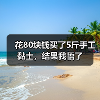 花80块钱买了5斤手工黏土，结果我悟了（图4）