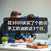 花3800块买了个教训：手工奶油胶这3个坑，新手期别踩（图3）