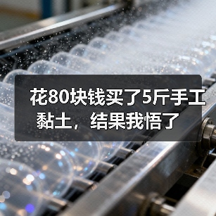 花80块钱买了5斤手工黏土，结果我悟了（图1）