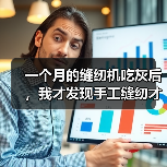 一个月的缝纫机吃灰后，我才发现手工缝纫才是真正的解药（图3）