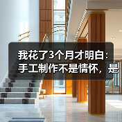 我花了3个月才明白:手工制作不是情怀,是门数学题(图2) 我花了3个月才明白:手工制作不是情怀,是门数学题(图2)
