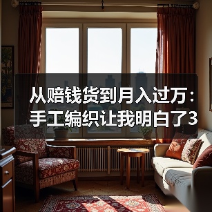 从赔钱货到月入过万:手工编织让我明白了3件事(图2) 从赔钱货到月入过万:手工编织让我明白了3件事(图2)
